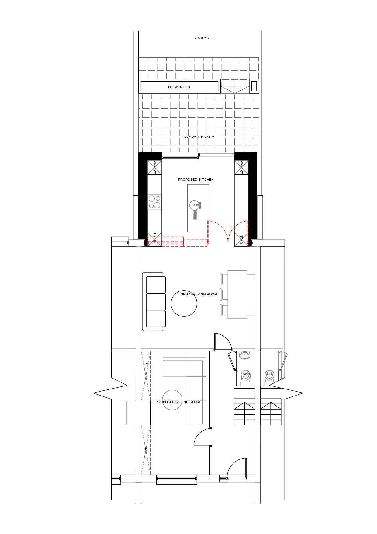 Proposed floorplan